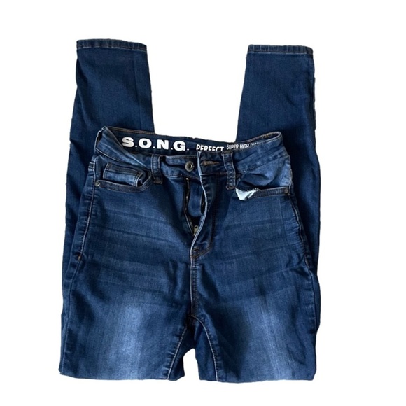 S.o.n.g women’s denim skinny jeans size 00 - Picture 3 of 8